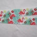 Pink Flamingo Tropical Ribbon Lanyard Breakaway Handmade Id Holder - Etsy