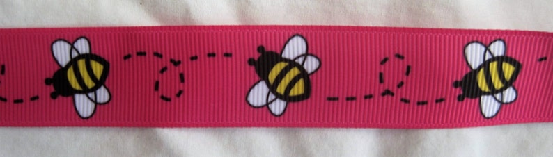 lanyard breakaway bumble bee ID holder keyring cartoon handmade pink