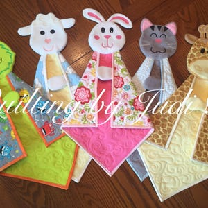 Custom Made Security Blanket | Made to Order Lovey | Handmade | Heirloom Quality | One of  Kind | Great Personalized Gift!