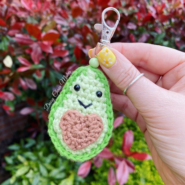 Mini Avocado - Avocado bag charm - avocado accessory - home decor