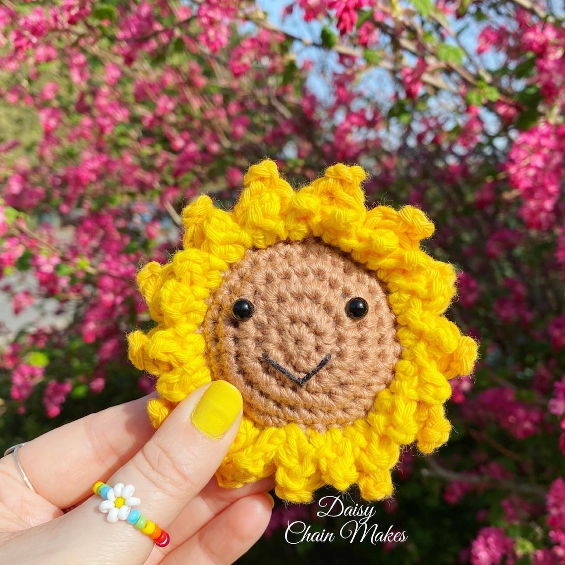 3 Häkelpflanzen Mit Motivationskarten - Positive Deko Für Schreibtisch & Zuhause