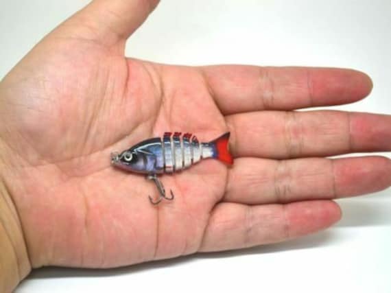 Roach Fry Multi Jointed Fishing Lure 50mm / Swimbait Realistic