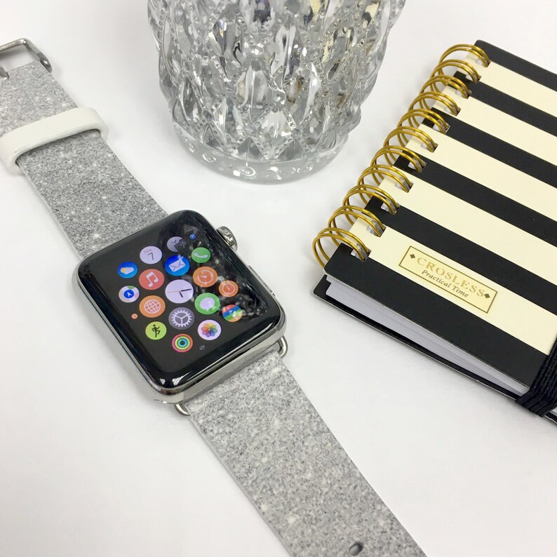 glitter apple watch band 44mm