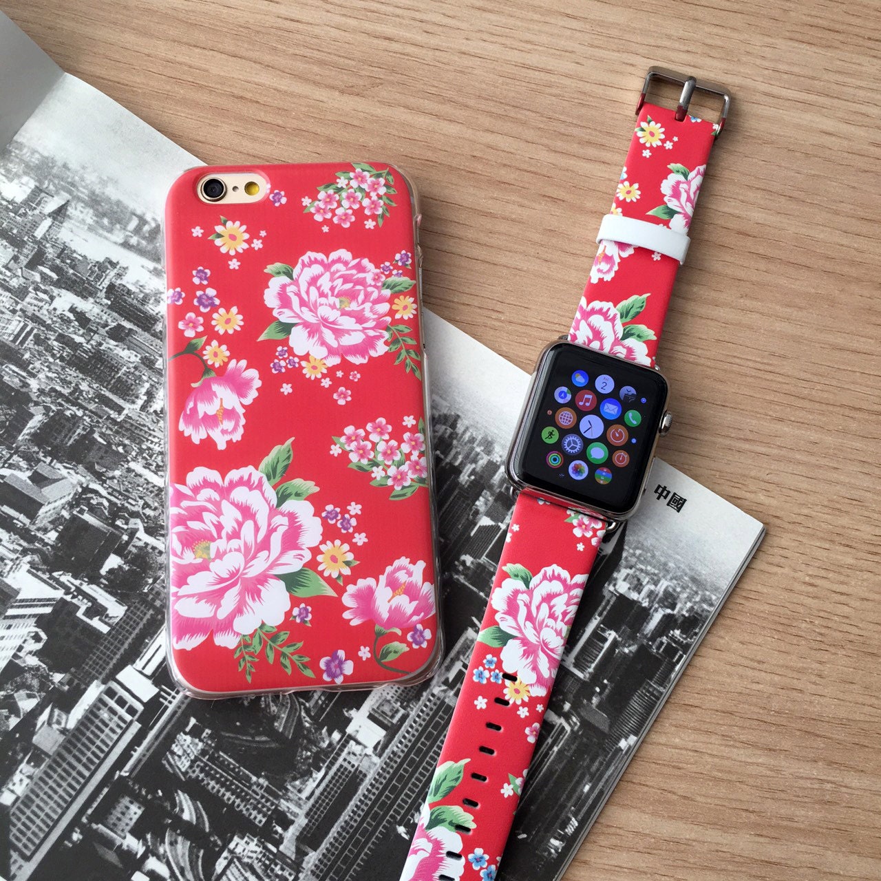 apple watch floral case