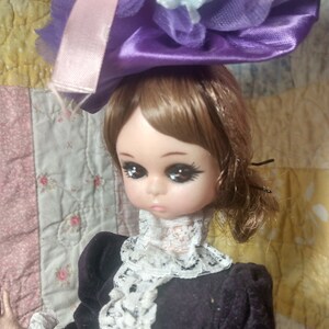 Bradley Type 1970s Victorian Style Big Eyed Doll