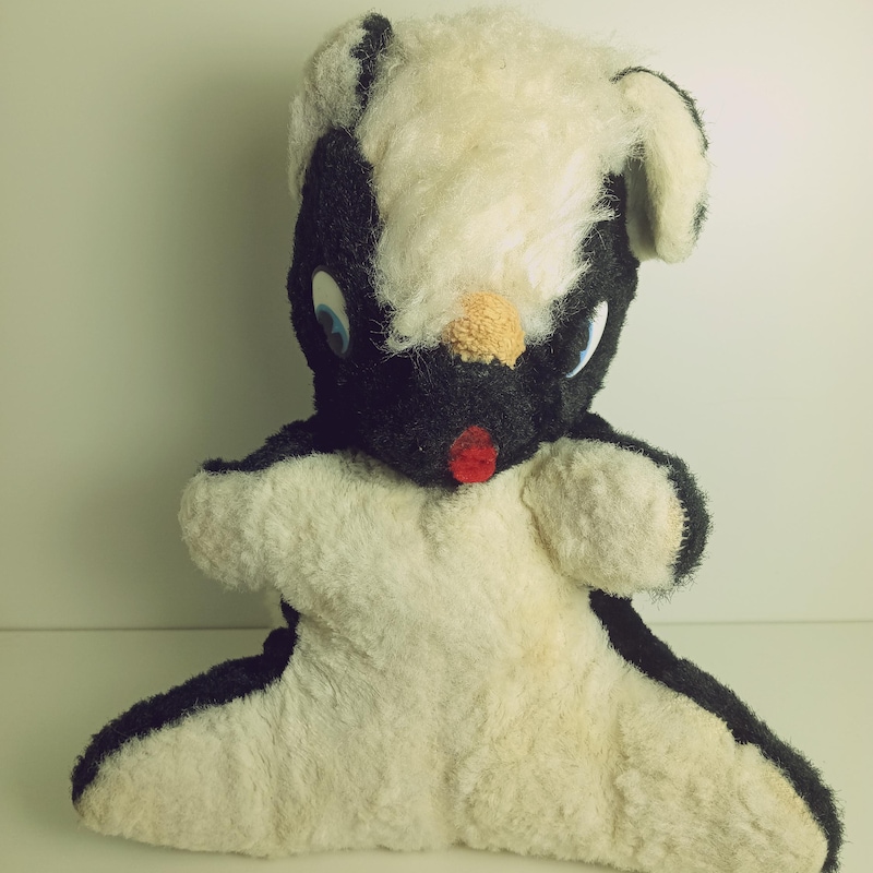 Skunk Rocker Plush Vintage Skunk Plush - Etsy
