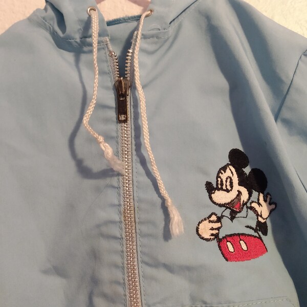 Mickey Mouse Rain Jacket Etsy