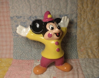 Vintage 4 Inch Mickey Mouse Figurine Statue Made in Korea