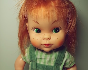 Herman Pecker 1960s Carrot Top Collectible Doll