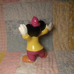 Estatua vintage de Mickey Mouse de 4 pulgadas fabricada en Corea imagen 5