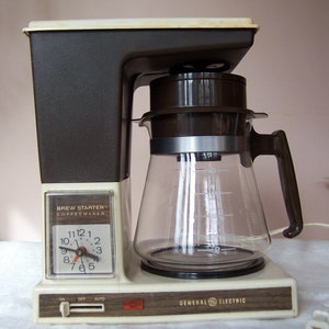 General Electric BrewMaster Coffee Maker 1980s 80s 80sThen80sNow 80s Then  80s Now 