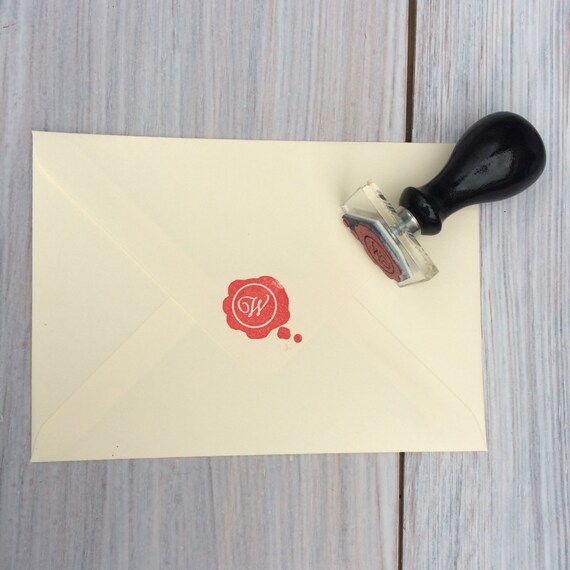 Wax seal monogram stamp | Wax seal stamp | Custom wax seal stamp |  UK based, ships worldwide