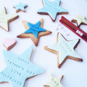 Personalised Mother's Day cookie kit Stamp your own cookie kit Personalised biscuit kit Gift for bakers Baking gift UK image 4