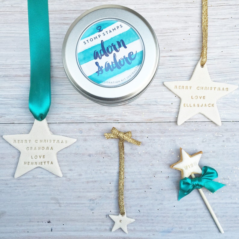 Personalised Decorations Kit Make Your Own Christmas  Etsy UK