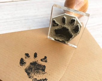 Dog Paw print stamp | Custom paw print stamp | Gift for dog lovers| New dog gift | Pawtograph | Gift for dogs | UK | Ships worldwide