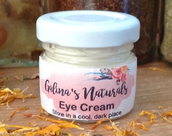 Natural Anti Ageing Eye Cream Eye Care Handmade Cream Argan Oil