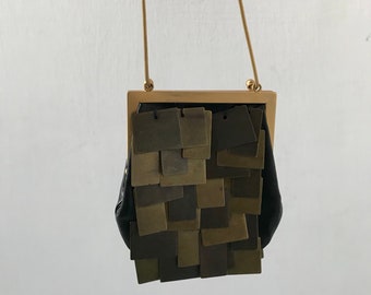 Sällsynt vintage GIANNI VERSACE miniväska, Versace-väska, liten handväska, vintage-handväska, 1990-tals Versace, 90-tals Versace, miniatyrhandväska, samlarväska