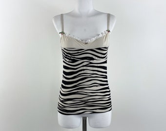Vintage DOLCE & GABBANA animal print tank top