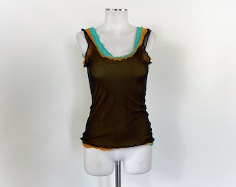 Jean Paul Gaultier Second Skin / Tattoo Top, 1994 Mesh With