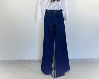Vintage 70s denim pants, 1970s pants