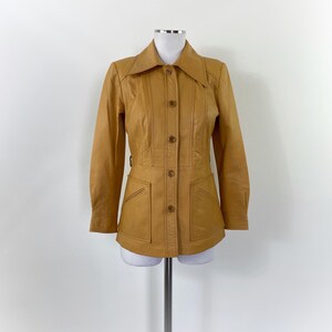 1970s Genuine Leather Attic Jacket - Etsy