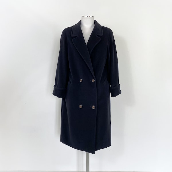 PIACENZA 1733 blue coat, blue overcoat, blue cashmere coat, italian coat, blue long coat, cashmere blue jacket, blue wool coat