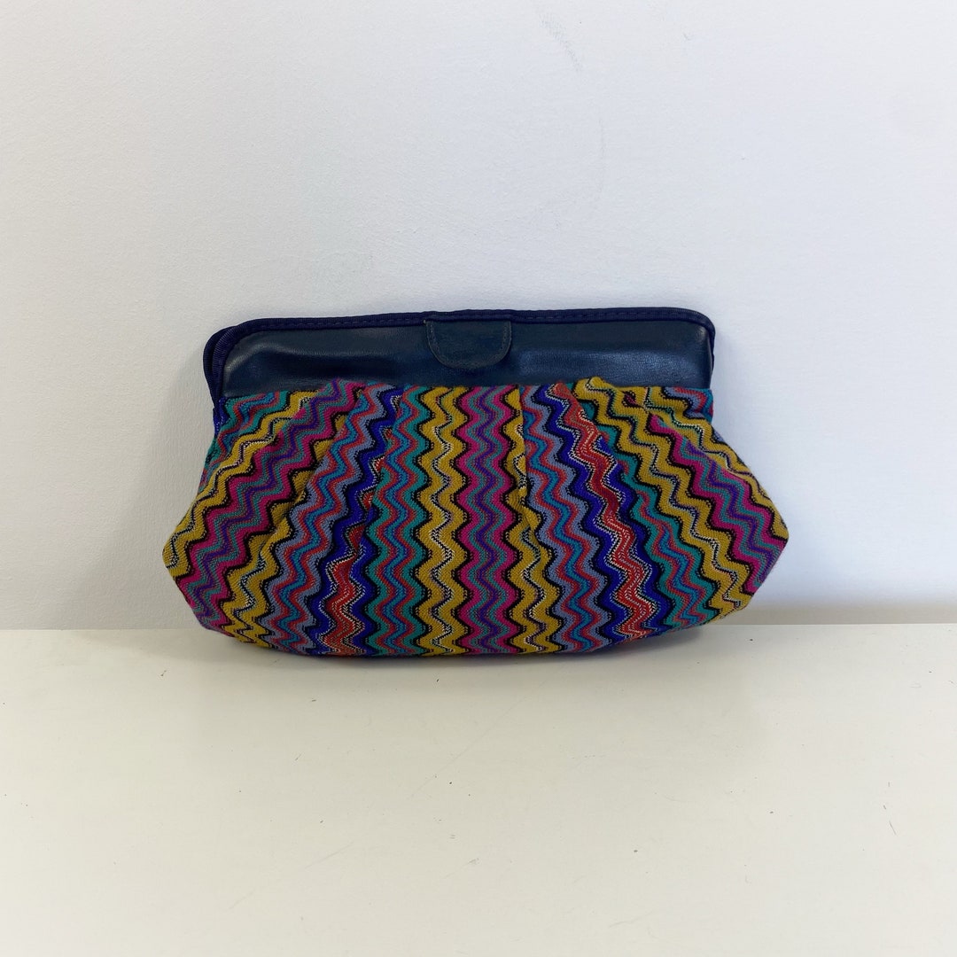 Borsa a mano pochette MISSONI vintage. Etsy Italia