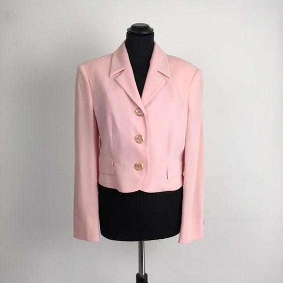 vintage pink blazer