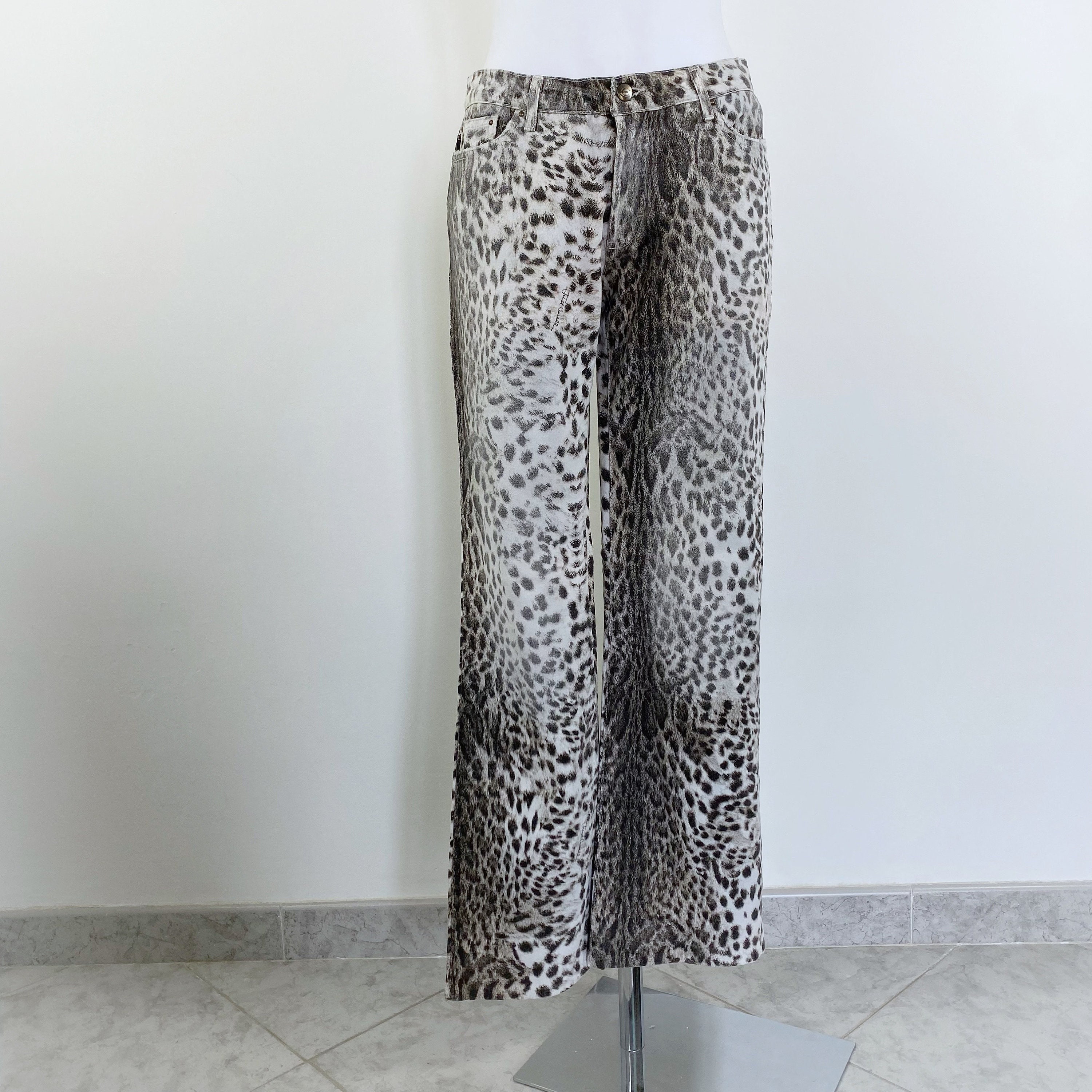 パンツ ROBERTO CAVALLI PANTS ROBERTO CAVALLI JEANS VINTAGE TIGER PRINT TROUSERS - Not