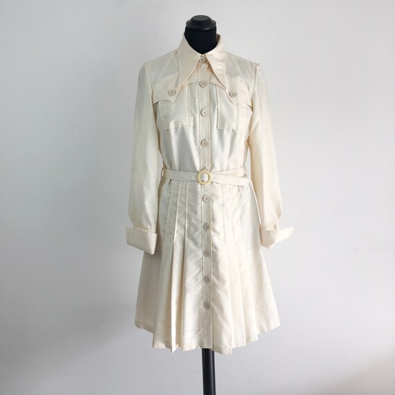 Vintage 70s Betty Barclay Dress 70s Midi Dress Silk Dress | Etsy