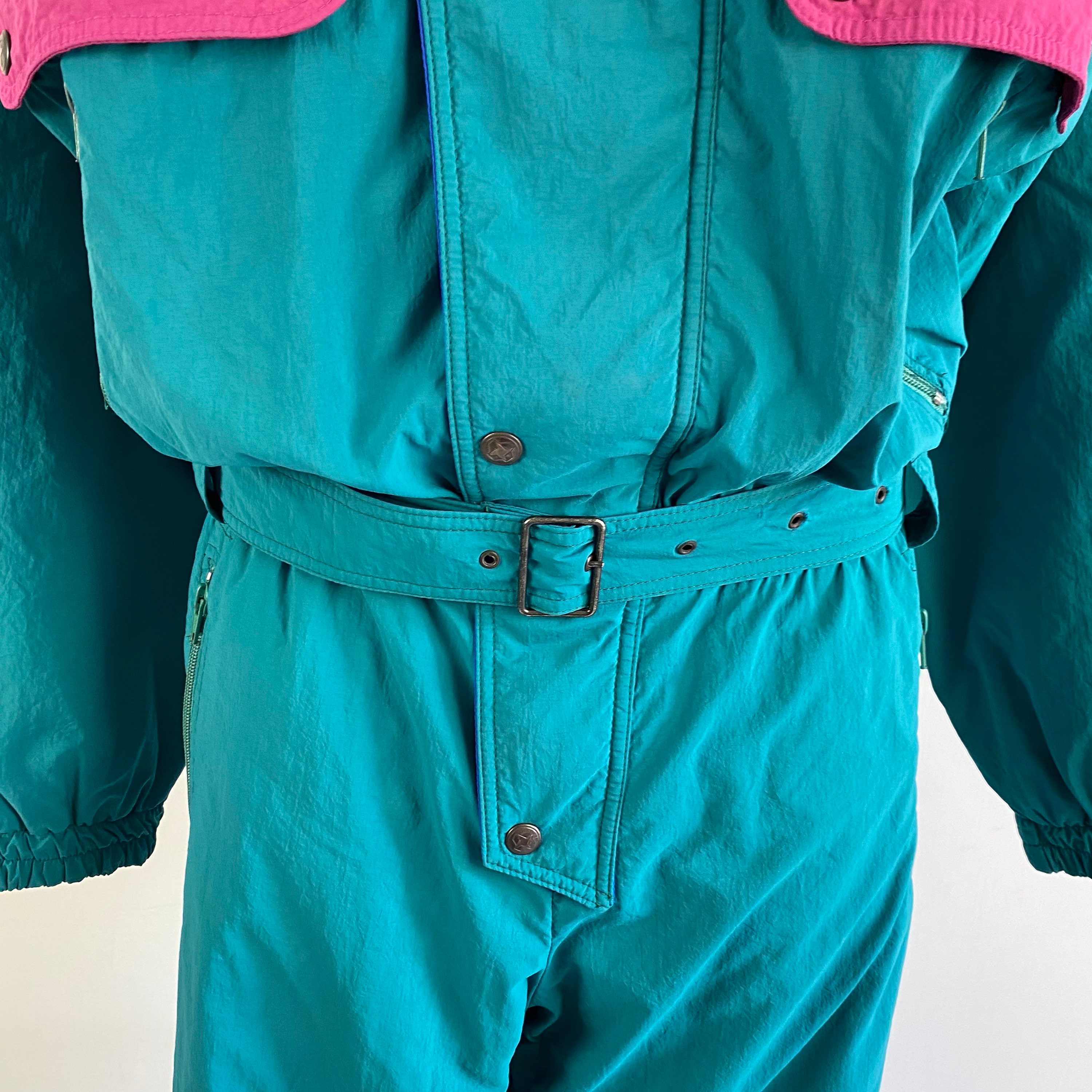 Traje de esquí COLMAR vintage de los años 80 mono de esquí | Etsy México