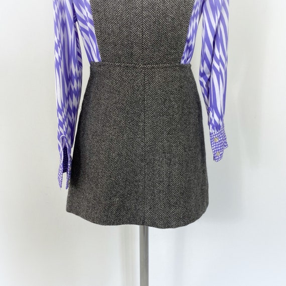 Vestito vintage in lana tweed anni '60 e '70. - image 8