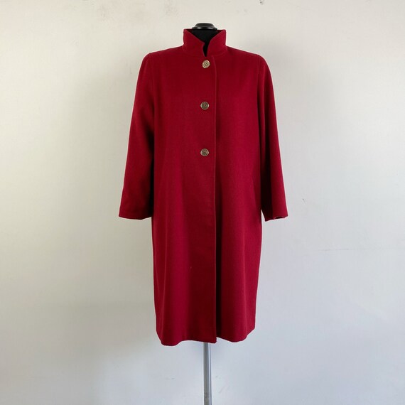 fendi red coat