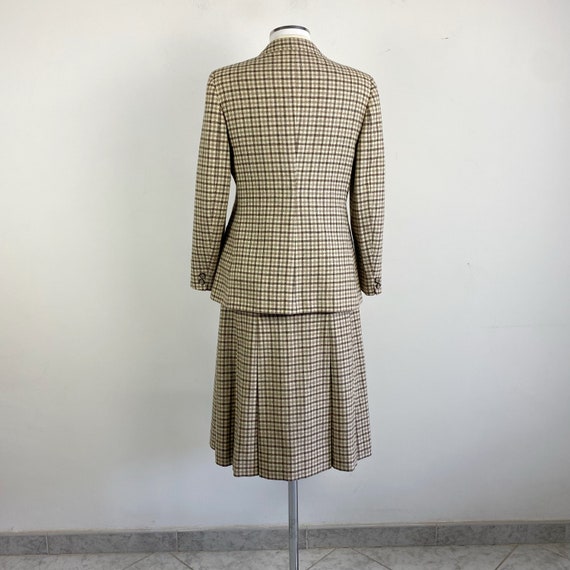 Irish top tweed skirt