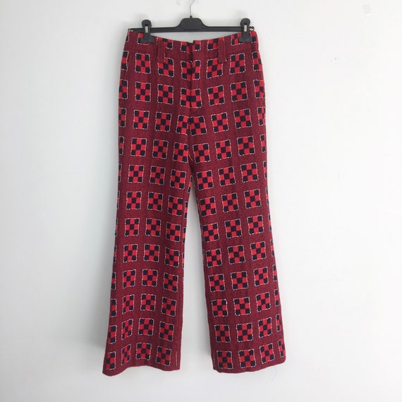 comme des garcons plaid pants