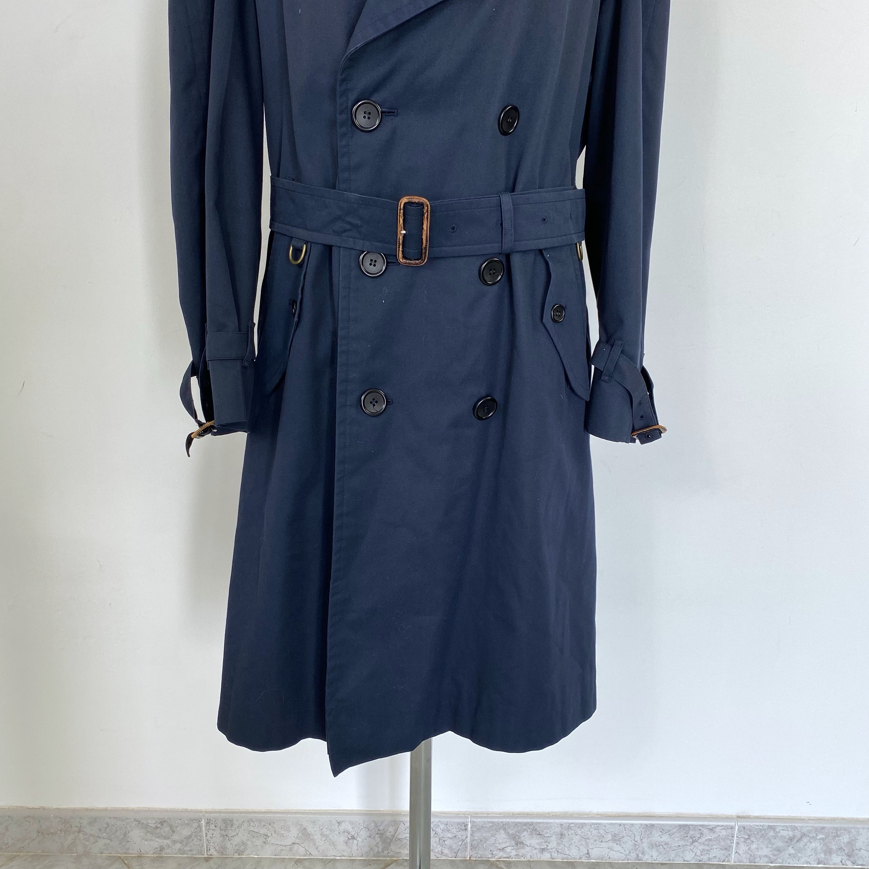 Vintage BURBERRY Trench Coat, Double Breasted Trench Coat