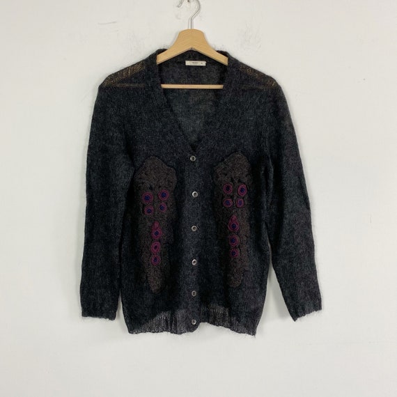PRADA mohair wool cardigan