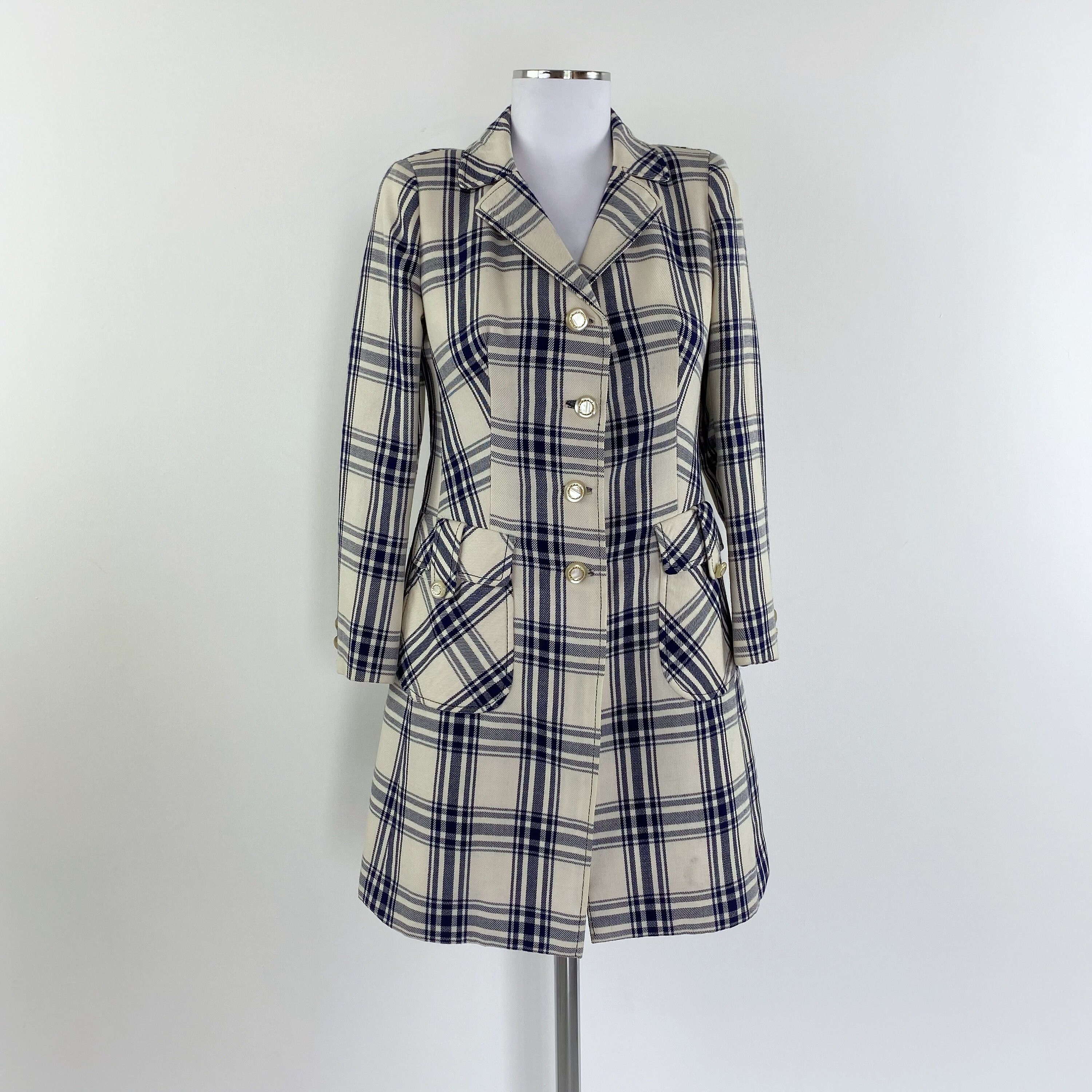 vintage レザー ロング コート 60年代 70年代 clixジッパー