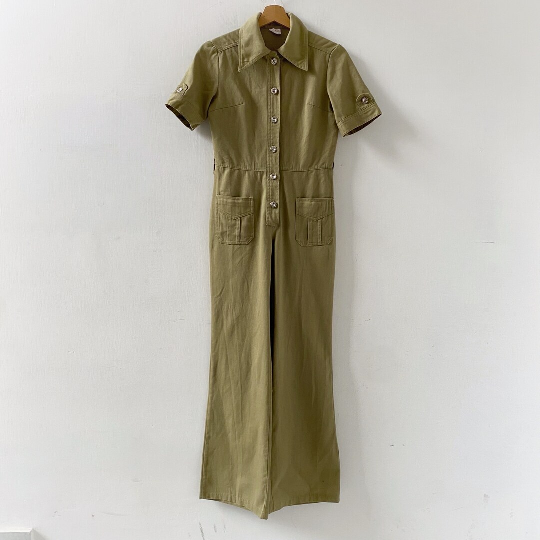 Vintage Sleeveless Jumpsuit