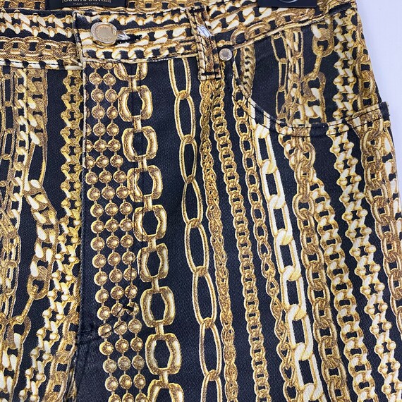 Y2K ROBERTO CAVALLI baroque print pants, Roberto … - image 4