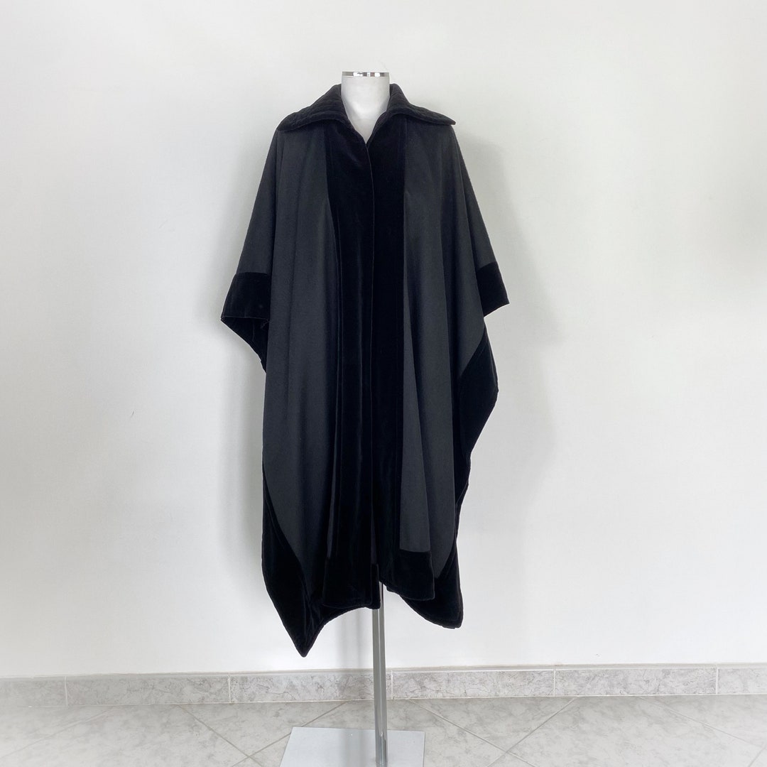 Mantella Patricia Nash Vintage Con Cappuccio - Donna, Nero, Taglia Unica - Nuova Con Etichette - Foto 4