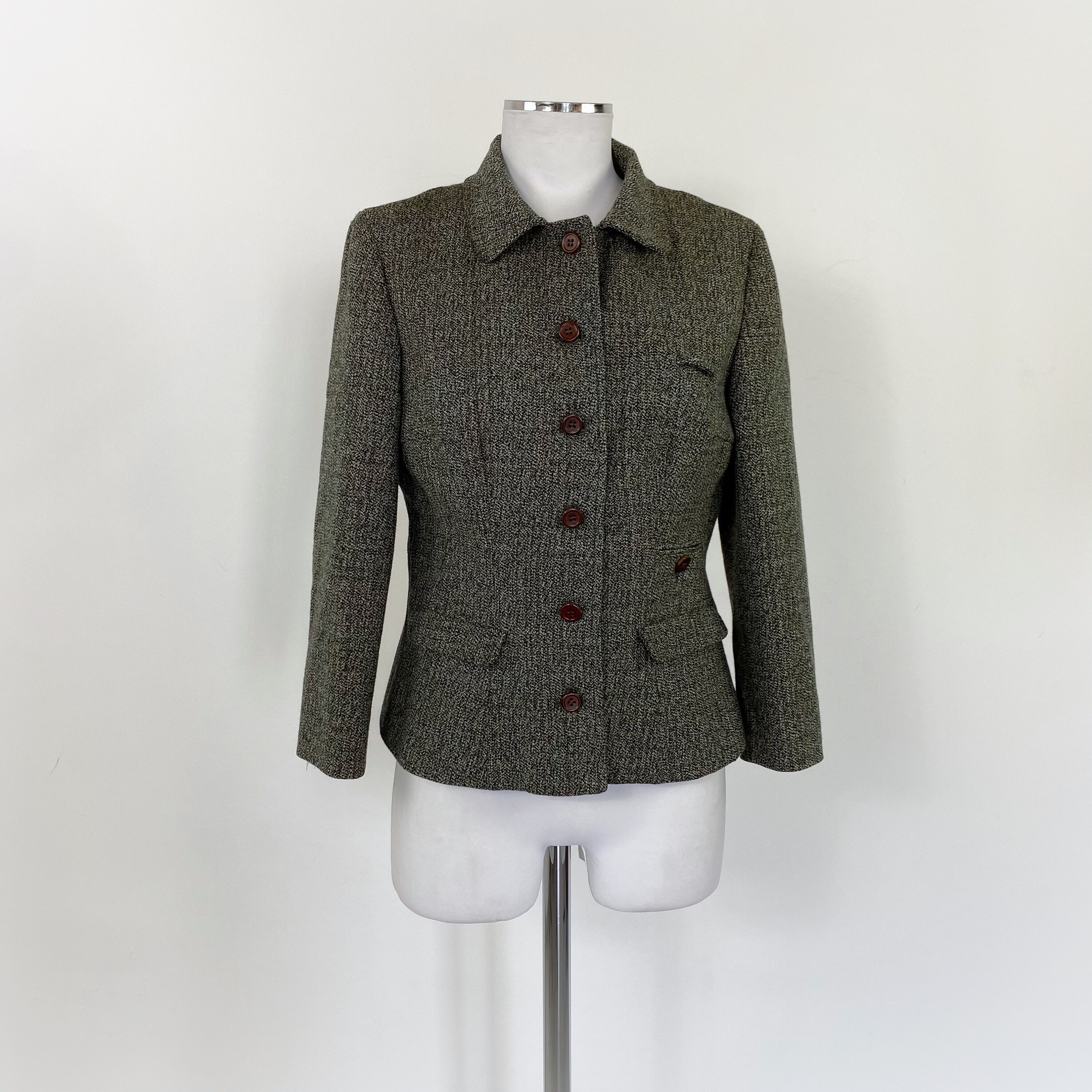 00s miu miu lana wool jacket archive｜ファッション