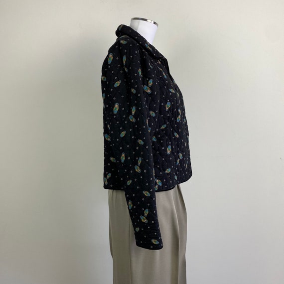 Vintage DIRNDL jacket with matryoshka, quilted ja… - image 4