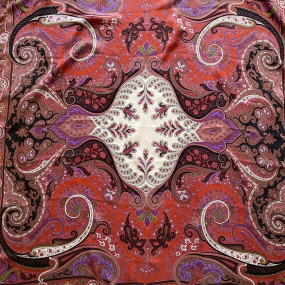 スカーフ Etro Pure Silk Jodhpur Scarf With Multicolored Pattern Etro Pure Silk Jodhpur Scarf With Multicolored Pattern | THE