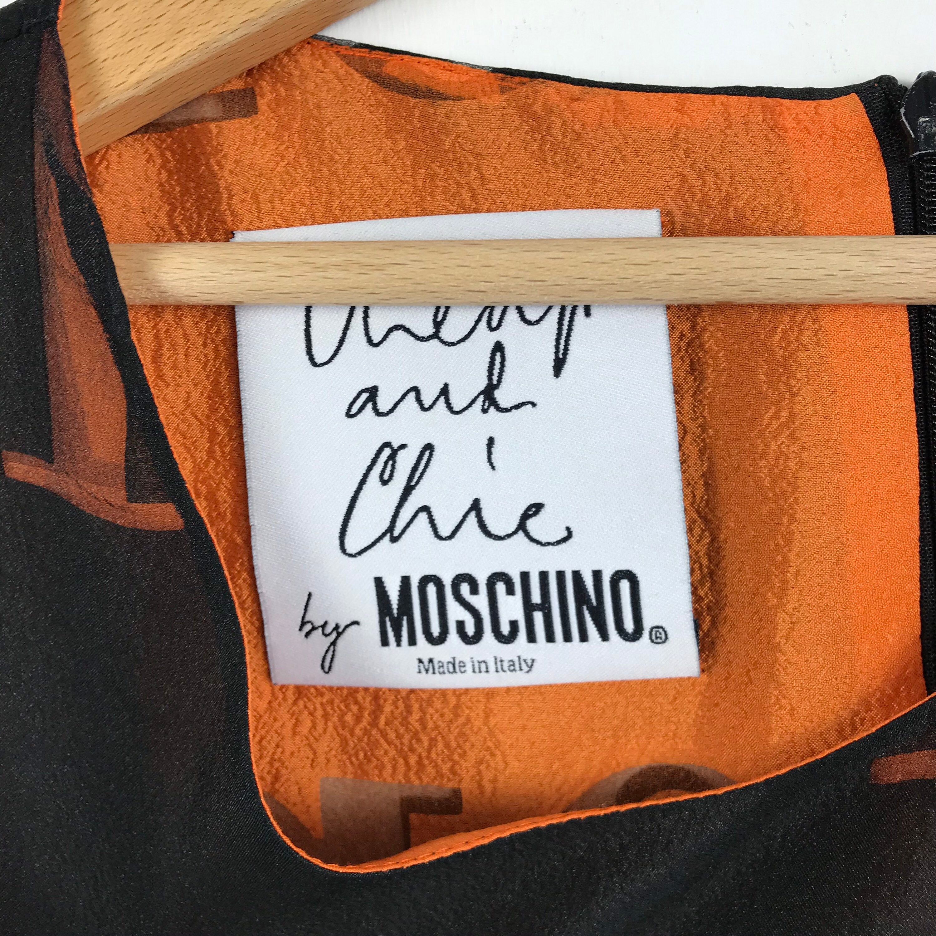 moschino vintage dress