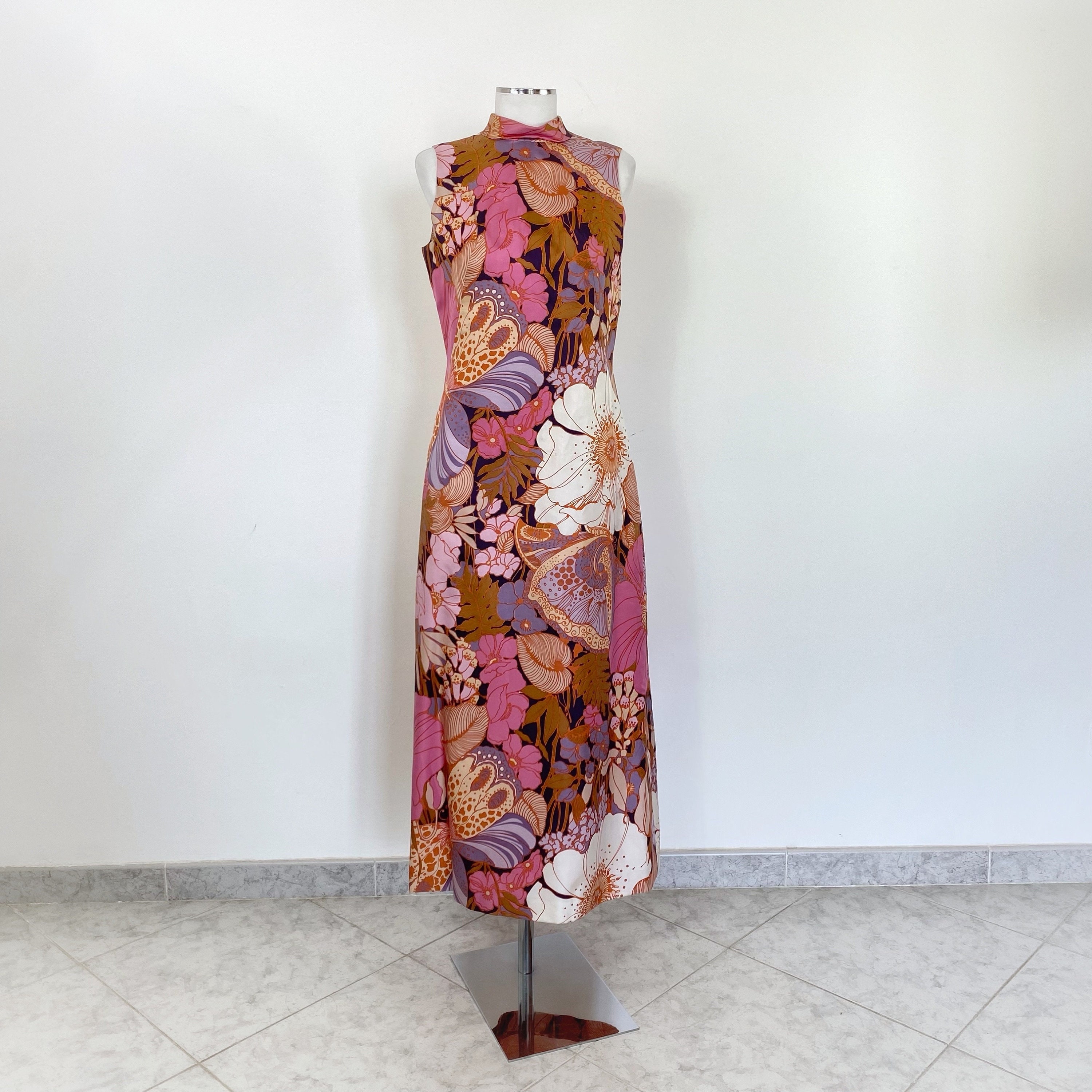 60s Turtleneck Dress UK