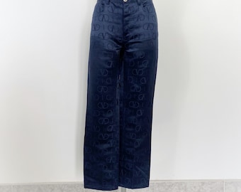 VALENTINO pants, Valentino logo pants, women blue pants, valentino design, valentino for women