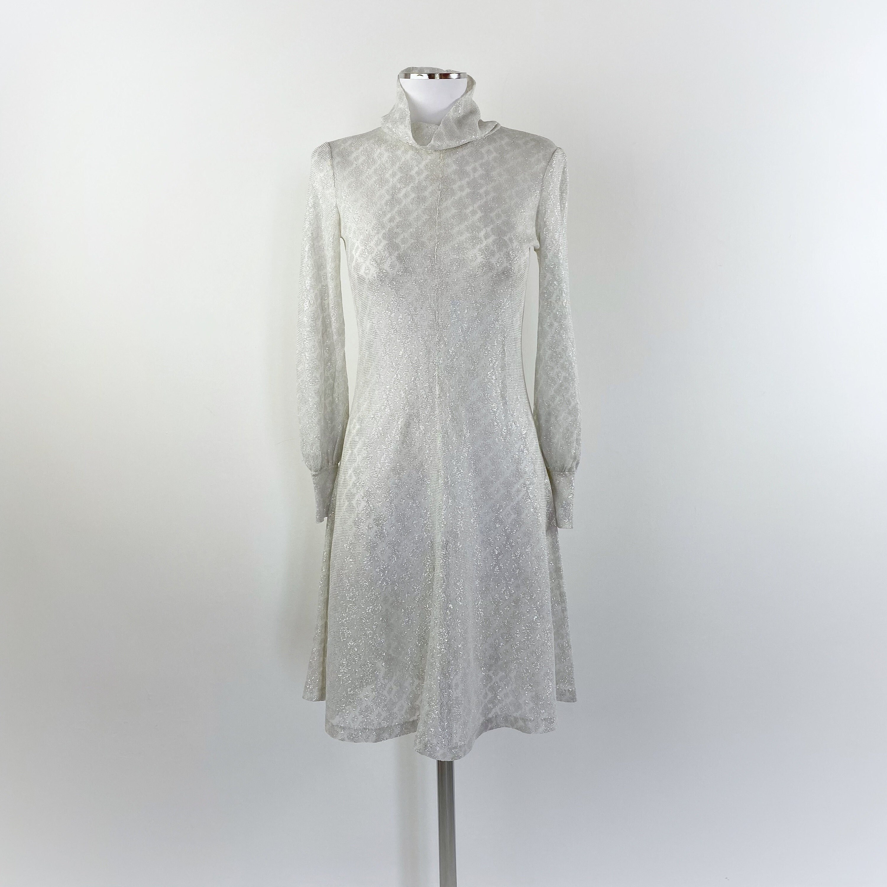 Vintage 60s lurex dress, 1960s dress, 60s cocktail dress, 1960s 60s party dress, sparkle dress, disco dress, shiny dress metallic dress