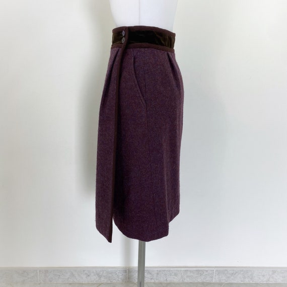 80s 90s vintage YVES SAINT LAURENT Rive Gauche sk… - image 7