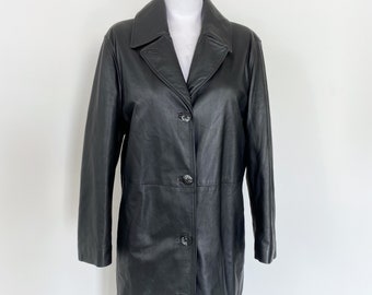 Vintage Black Long Leather Coat, Leather Long Coat, Leather Maxi Coat, Black Leather Long Jacket, Long Leather Jacket, Leather Trench - Etsy Vintage Black Long Leather Coat, Leather Long Coat, Leather Maxi Coat, Black Leather Long Jacket, Long Leather Jacket, Leather Trench - Etsy